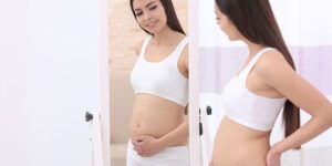 como cambia el abdomen en el embarazo de 7 semanas