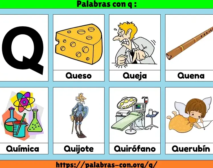 lista de nombres que comienzan con la letra q