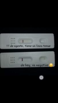 test negativo en la novena semana de embarazo