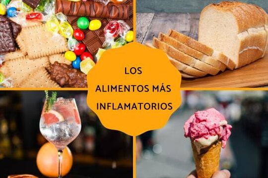 alimentos inflamatorios a evitar
