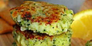 bolitas de patata y brocoli