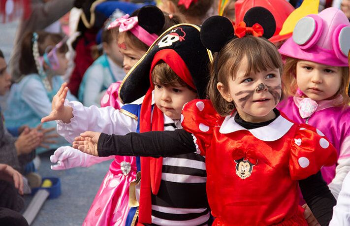 carnaval en el colegio