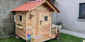 casitas de madera para ninos