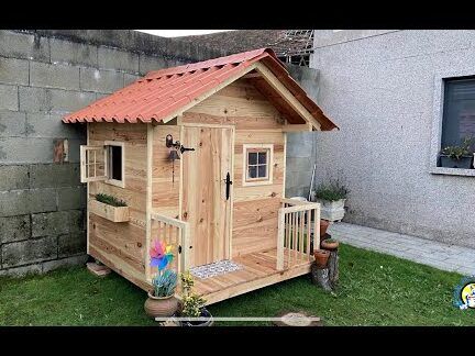casitas de madera para ninos