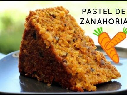 delicioso bizcocho de zanahoria