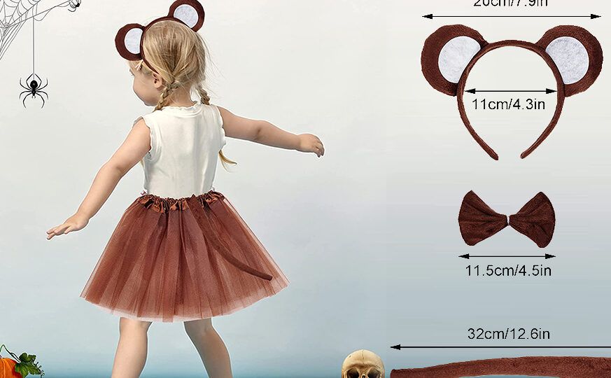 disfraz de mono en 5 pasos