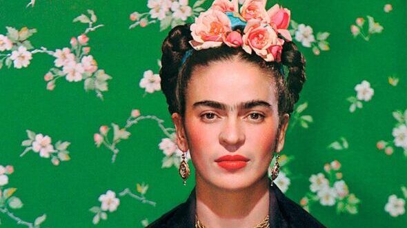 frida kahlo en colores vivos