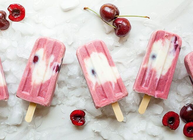helado casero delicioso y refrescante