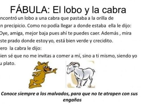 moraleja de la fabula