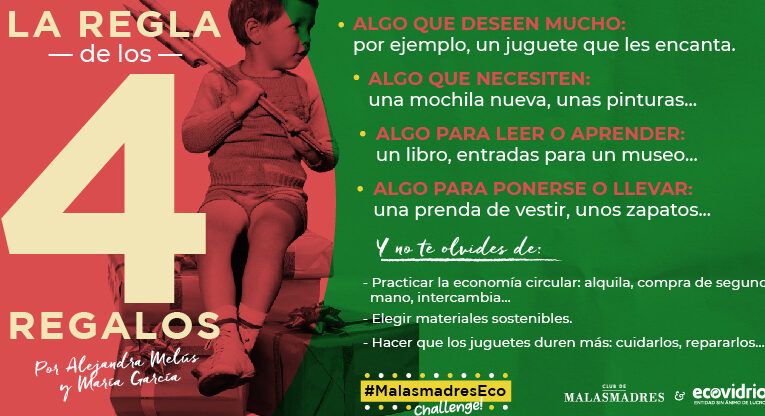 regla de los 4 regalos