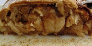 strudel de manzana casero