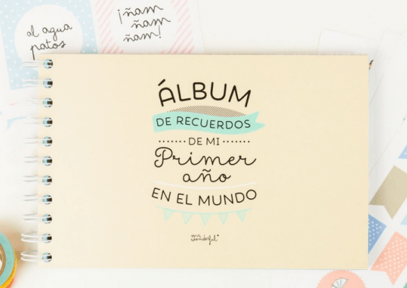album de recuerdos del bebe