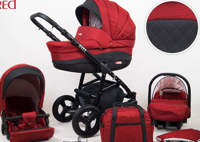 carro de bebe 3 piezas