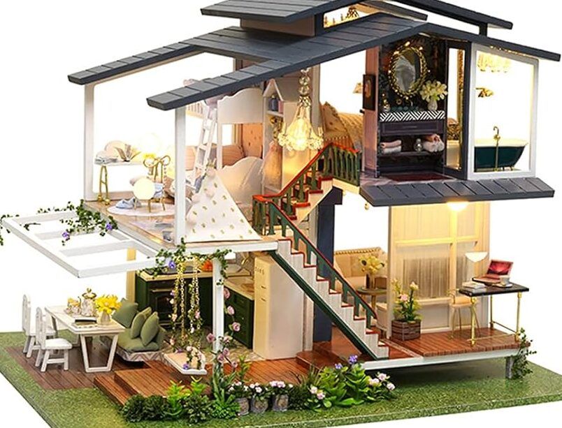 construccion de casa de munecas