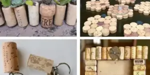 creatividad con tapones de corcho