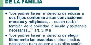 derechos familiares hasta los 14