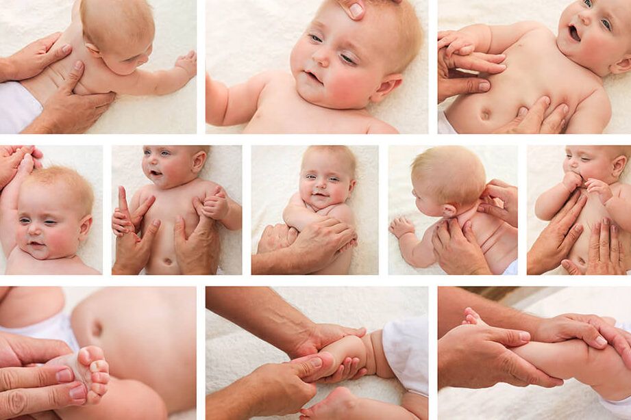 masajes para bebes estrenidos