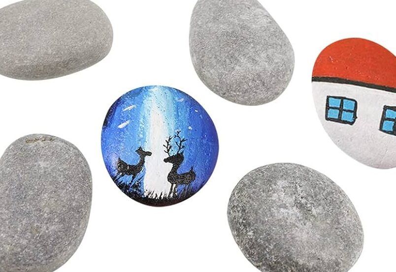 piedras de playa pintadas creativas