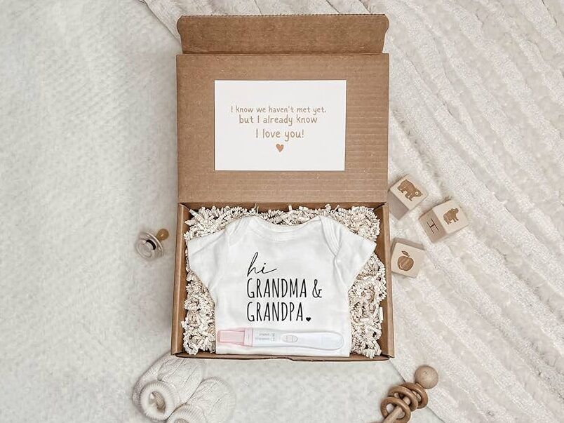 revelacion de embarazo emocionante