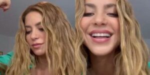 shakira bailando al ritmo contagioso