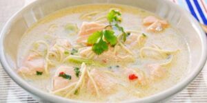 sopa casera reconfortante y deliciosa