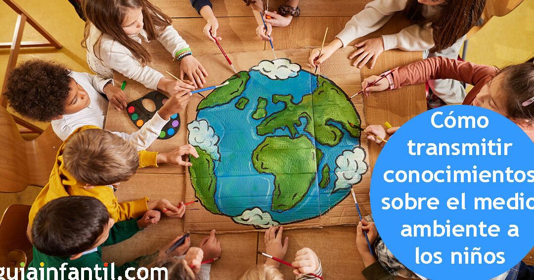 aprendizaje medioambiental divertido en colegio