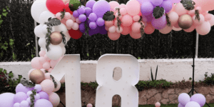 celebracion creativa de 18 anos