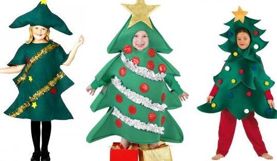 disfraz de arbol de navidad