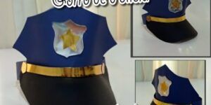 disfraz de policia facil y rapido