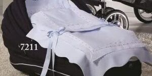 sabanas artesanales para coche de bebe