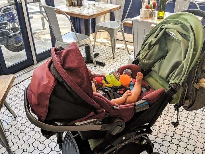 viaje con ninos y carritos