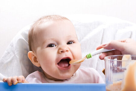 alimentos para bebes saludables y variados