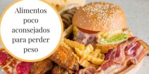 alimentos prohibidos en la dieta