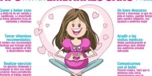 consejos para cuidados prenatales
