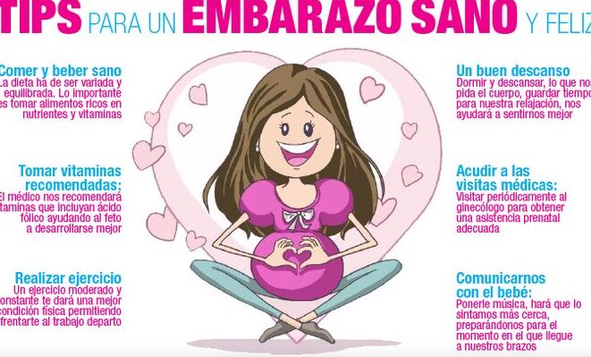 consejos para cuidados prenatales