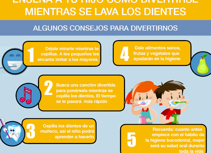 consejos para higiene bucal en la infancia