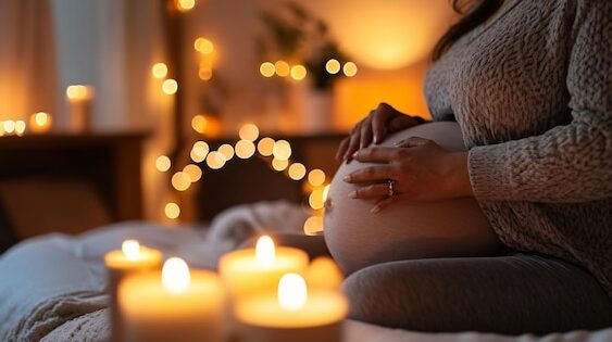 doula apoyando a mujer embarazada