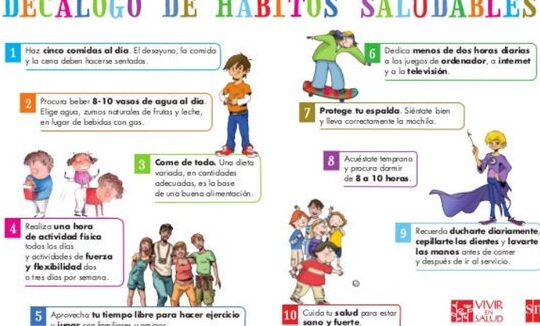 habitos saludables en casa
