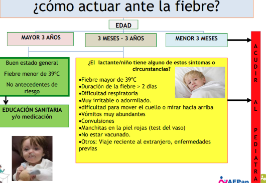 impacto de la fiebre en ninos
