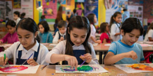 integracion educativa y creatividad en arte