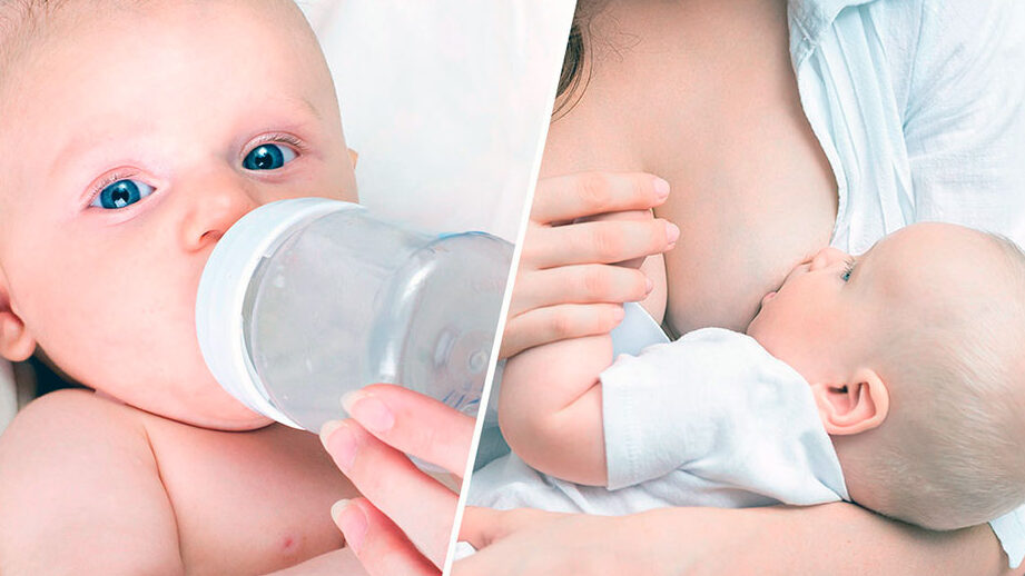 lactancia materna vs lactancia mixta