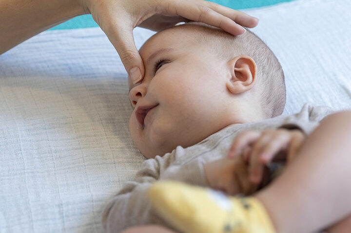 masajes para la piel del bebe