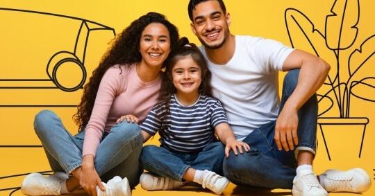 ninos felices y seguros en familia