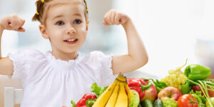 ninos saludables con una dieta equilibrada