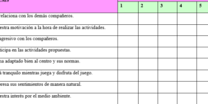 observacion en la evaluacion de ninos