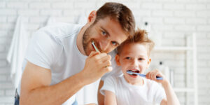 padres influyendo en salud bucodental