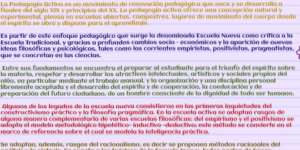 principios de la pedagogia activa