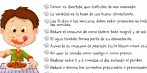 recomendaciones de alimentacion para ninos