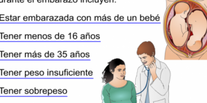 riesgos de salud en embarazo