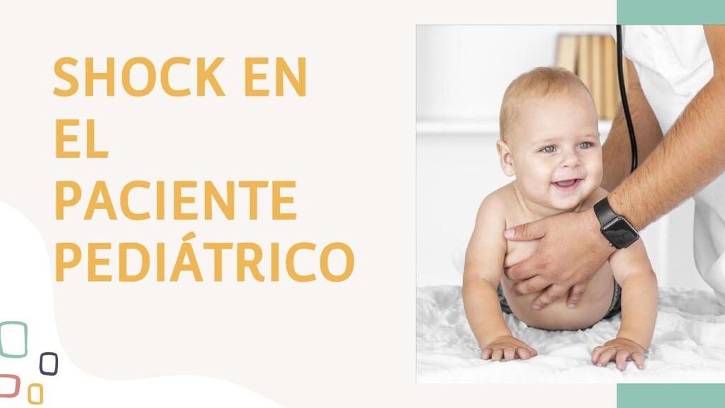 signos de shock en bebes